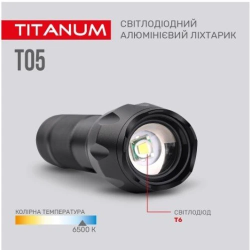 Ліхтар туристичний TITANUM 300Lm 6500K (TLF-T05): Сертифікат захищеності IPX2