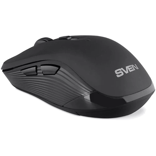 Мышь Sven RX-560SW Black (00530113): Эргономика симметричная для левшей