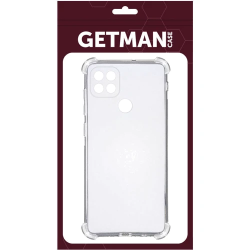 Аксессуар для смартфона TPU Case GETMAN Ease logo Transparent for Oppo A15s / A15: Совместимость Oppo A15s / A15