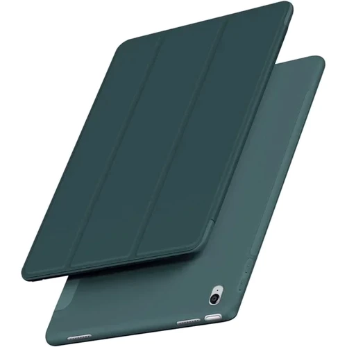 Аксессуар для iPad BeCover Tri Fold Soft TPU Silicone Dark Green for iPad Air (2020-2025) (711406): Особенности трансформируется в подставку, Удобно держать в руке, Стильный дизайн, Стильный внешний вид, Приятен на ощупь, Надежная защита от царапин и загрязнений