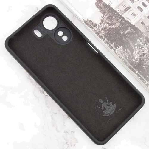 Чохол для телефона Lakshmi Case Silicone Cover Full Camera Black for Oppo A60 4G