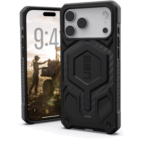Чехол для iPhone Urban Armor Gear UAG Monarch Pro Magsafe Carbon Fiber (114514114242) for iPhone 17 Pro Max