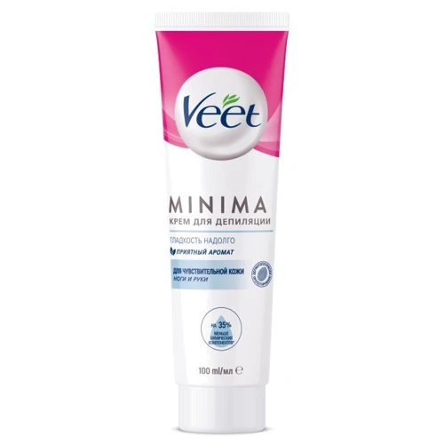 Veet Minima Крем для депиляции для чувствительной кожи 100 ml: Назначение Увлажнение