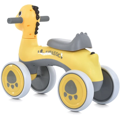 Каталка-толокар Bambi Jurassic жовтий (M 5853E-6)