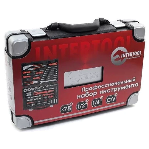 Профессиональный набор инструмента Intertool ET-7078 фото 7