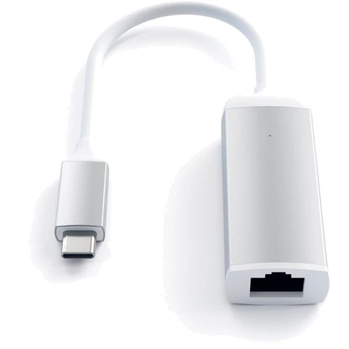 Адаптер Satechi Adapter USB-C to RJ45 Silver (ST-TCENS): Интерфейс подключения USB-C