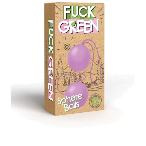 Вагинальные шарики Fuck Green Sphere Balls Pink
