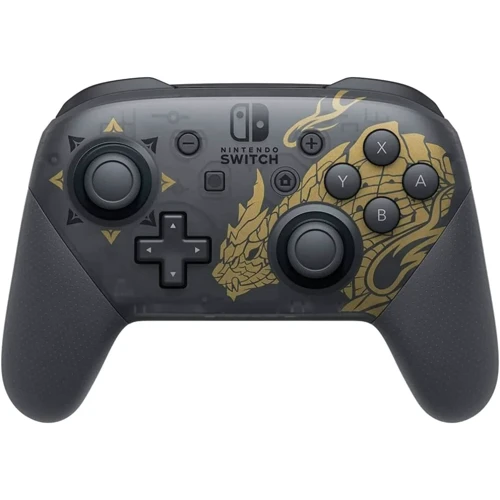 Аксесуар для приставки Nintendo Switch Pro Controller Monster Hunter Rise Edition