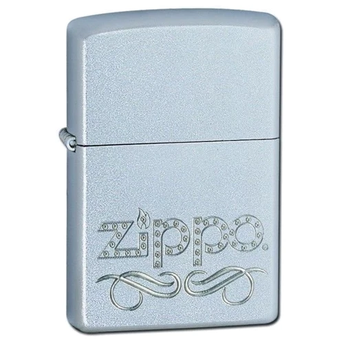 Зажигалка Zippo 205 SCROLL SATIN CHROME (24335)