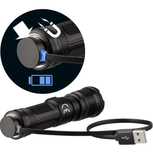 Фонарь туристический Фонарь National Geographic Iluminos Led Zoom Flashlight 1000 lm (9082400): Световой поток, лм 1000