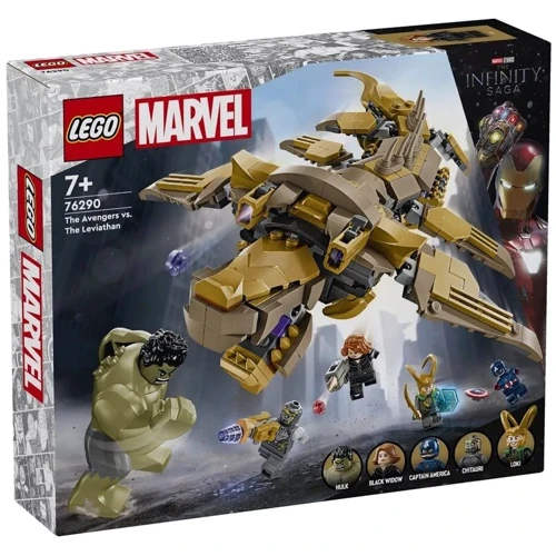 Конструктор LEGO Marvel Мстители против Левиафана 347 деталей (76290)