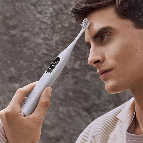 Зубная щетка Xiaomi Oclean X Pro Elite Limestone Grey (Global) фото 8