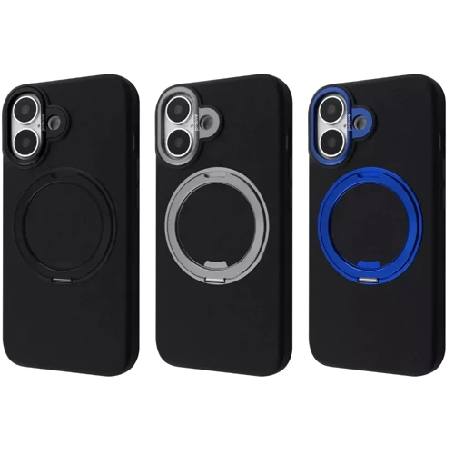 Чехол для iPhone Proove Reinforce Case with Magnetic Ring Blue for iPhone 17