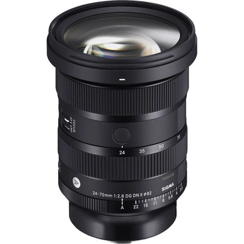 Об'єктив для фотоапарата Sigma AF 24-70mm f/2.8 DG DN II Art (L-Mount): Діафрагма при мін./макс. фокусній відстані f/2.8