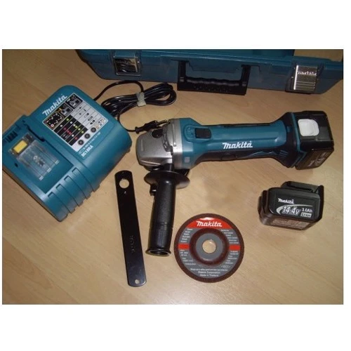 Шлифмашина угловая (болгарка) Makita BGA450RFE: Макс. диаметр диска 115 мм