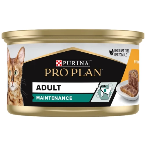 Влажный корм для котов Pro Plan Adult Maintenance Кусочки в паштете с курицей 6х85 г (8445290173218) фото 8