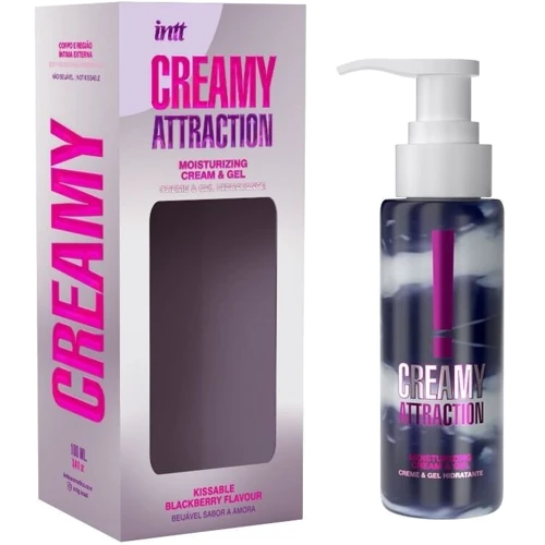 Зволожуючий крем-гель 2в1 Intt Creamy Attraction Blackberry 100 мл