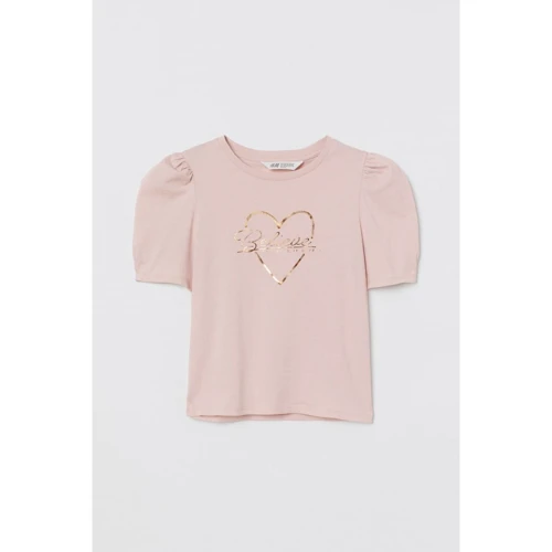 Футболка H & M 812-8114191 146-152 см світло-рожева