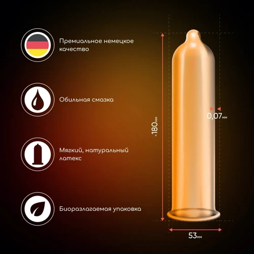 Презервативы Vitalis Premium Stimulation & Warming 3 шт (40305)