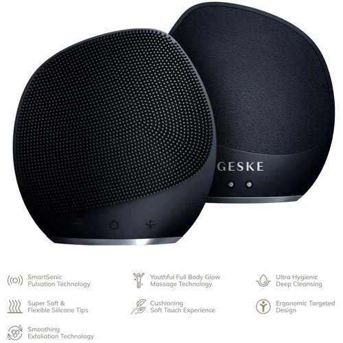 Ультразвуковая щетка для тела и интенсивный пилинг GESKE Sonic Body Brush&Intensive Exfoliator 7в1 black: Тип Щетка