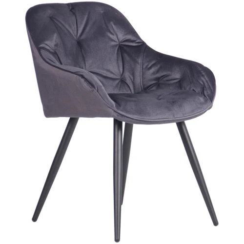 Кресло AMF Gabriel black/monsoon gray (545858) фото 4