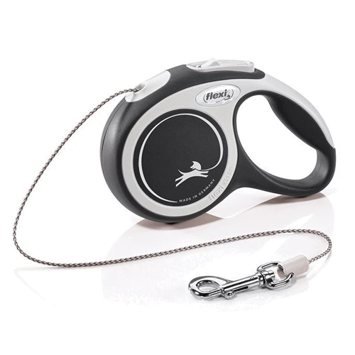 Поводок-рулетка Flexi New Comfort Cord размер XS 3 м до 8 кг черный (2748)
