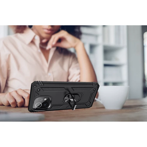 Чохол для телефона BeCover Military Black for Xiaomi Mi 11 Lite / Mi 11 Lite 5G (706642): Плівка в комплекті нет