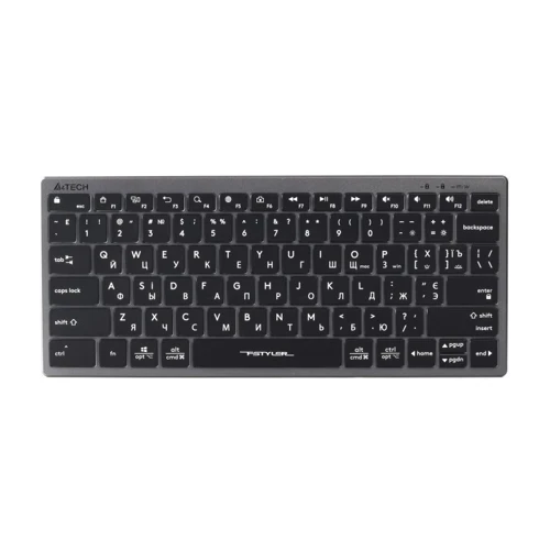 Клавиатура A4Tech FX61 Grey White Backlit