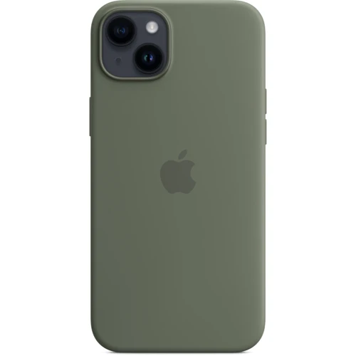Чохол для iPhone Apple Silicone Case з MagSafe Olive (MQUD3) для iPhone 14 Plus: Матеріали Силикон