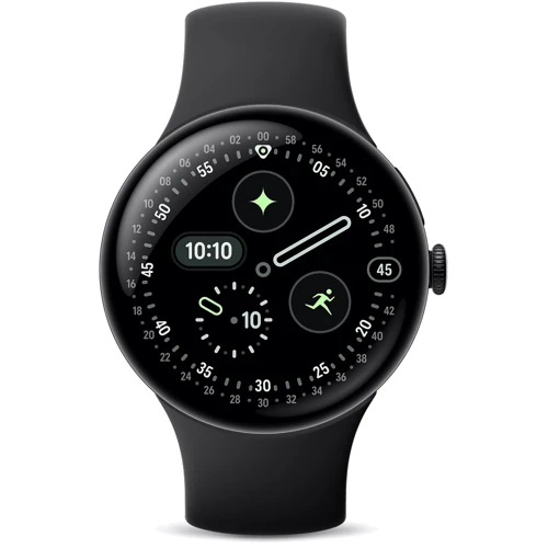 Смарт-часы Google Pixel Watch 4 45mm Matte Black Aluminium Case with Obsidian Active Band