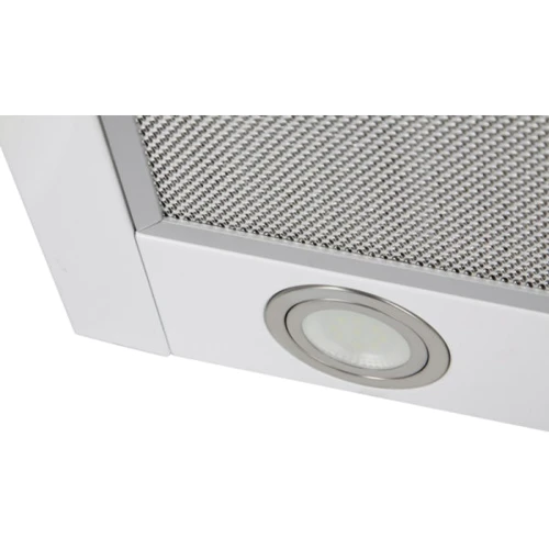 Вытяжка Ventolux GARDA 60 WH (1000) LED: Материал корпуса нержавеющая cталь, cтекло