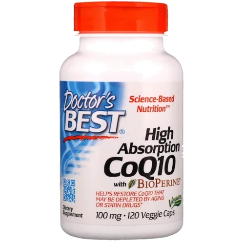 

Doctor's Best CoQ10 with BioPerine 100 mg 120 Caps (DRB-00188)