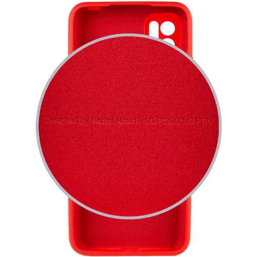 Чехол для телефонов Mobile Case Silicone Cover Shield Camera Red for Xiaomi Redmi Note 10 5G / Poco M3 Pro / Poco M3 Pro 5G: Тип накладка на заднюю часть