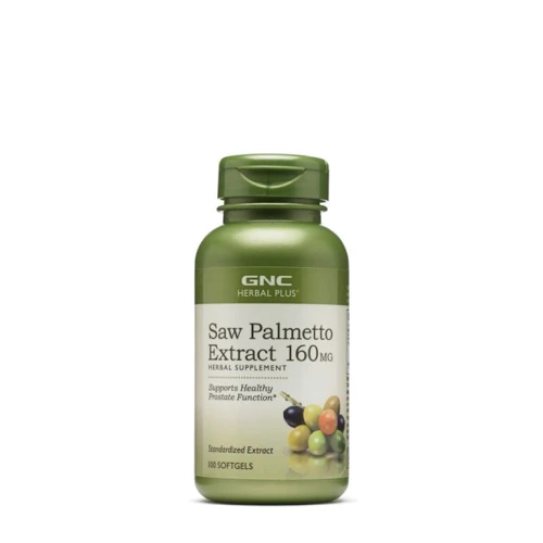 GNC Herbal Plus Saw Palmetto Extract Экстракт Со Пальметто 160 mg 100 капсул