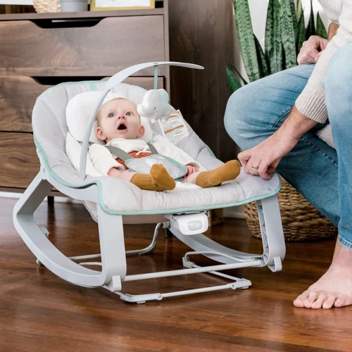 Кресло-шезлонг Ingenuity Keep Cozy 3 в 1 (12428): Возраст с рождения