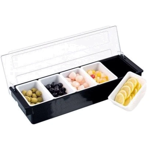 Емкость для хранения Stalgast 473500 Диспенсер барный на 5 лотков (530-473500): Тип Контейнер пищевой