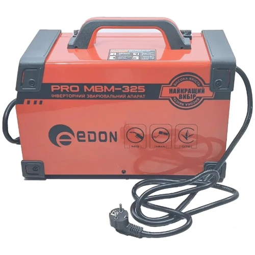 Сварочный инвертор Edon Pro MBM-325: Максимальный ток, А 325