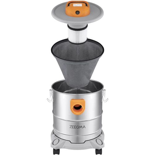 Пылесос Zeegma Zonder Pro Ash Silver: Емкость пылесборника 20 л
