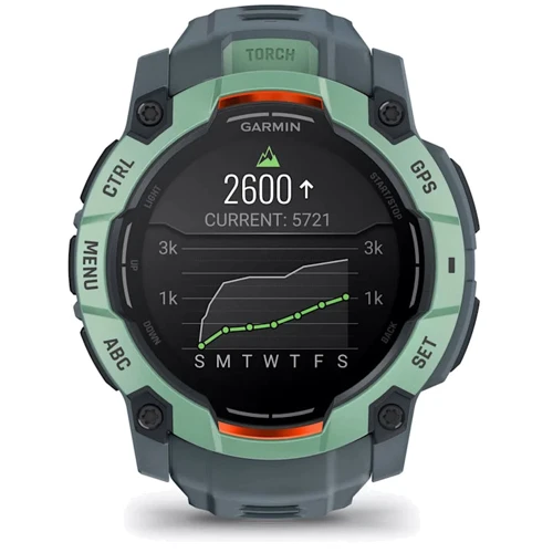 Смарт-часы Garmin Instinct 3 AMOLED 50mm Neotropic with Twilight Band (010-03020-01) фото 8