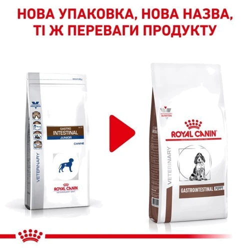Сухой корм для щенков Royal Canin Gastro Intestinal Junior Canine при нарушениях пищеварения 2.5 кг (39570251): Возраст Щенки