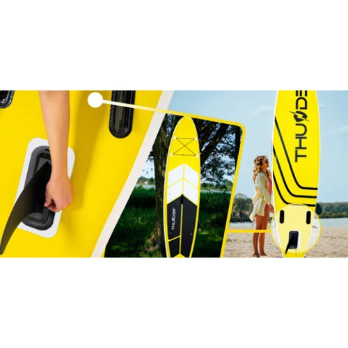 Надувна SUP дошка THUNDER COAST YELLOW 320 (COAST-YELLOW-320) фото 1
