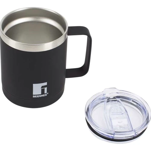 Термокухоль Bergner Coffee & tea lovers BG-37788-BK 350 мл (00000025197): Призначення Для офиса, Для дома
