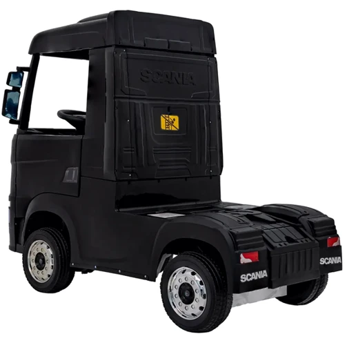 Дитячий електромобіль Bambi Racer Вантажівка чорна (M 6062EBLR-2)