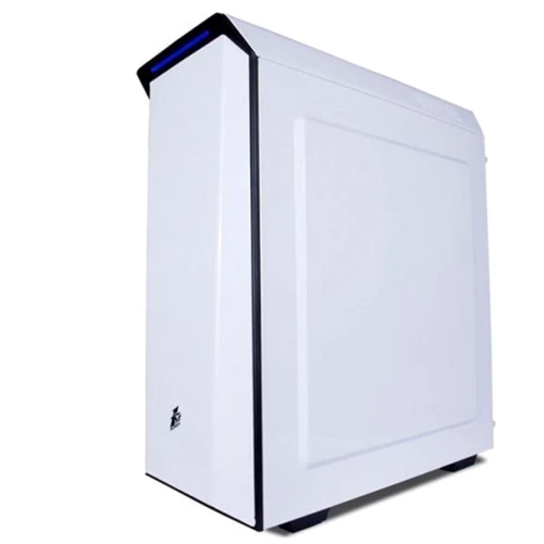 Корпус 1STPLAYER Bullet Hunter H3 White (BULLET HUNTER-H3-WH BLUE LED): Типоразмер Midi-Tower
