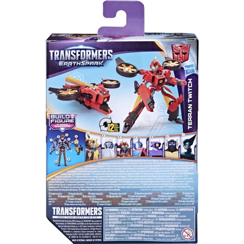 Трансформер Hasbro TRA Terran Deluxe Chester серії Нова іскра (F6231_F6734): Тип іграшки Робот-самолет
