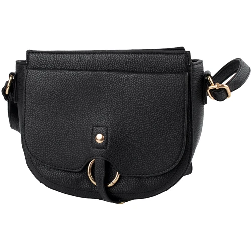 Женская сумка-седло Valiria Fashion черная (ODAS7120-black): Пол Женский