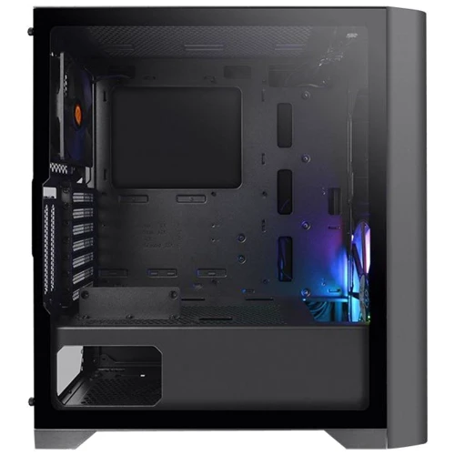 Корпус Thermaltake Commander G31 TG ARGB Edition (CA-1P1-00M1WN-00): Матеріал передній панелі пластик і сталь