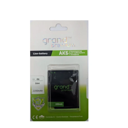 Аккумулятор Grand 2200mAh (BM44) for Xiaomi Redmi 2
