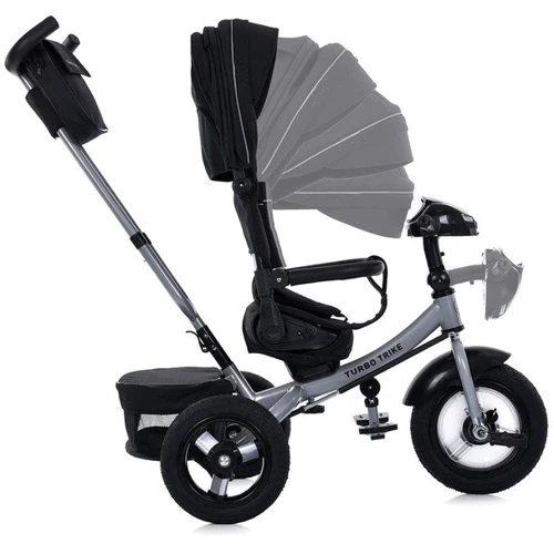 Триколісний велосипед Turbo Trike чорний (MT 1007-1): Тип 3х колесный велосипед