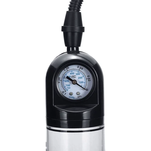 Вакуумная помпа Men Powerup Passion Pump с манометром и ручной «грушей»